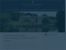 Tablet Screenshot of envilleestate.com